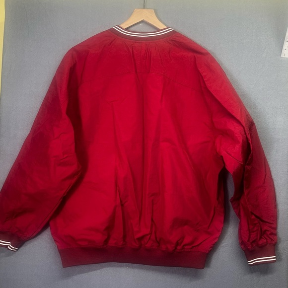 Nike Windrunner Vintage 90s Windbreaker Mens L Alabama Crimson Burgundy 80s 1480 - Picture 7 of 8